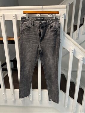 Express Men’s Gray Slim Washed Jeans